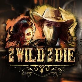 2 Wild 2 Die slot logo by Hacksaw Gaming at Big Lucky Casino