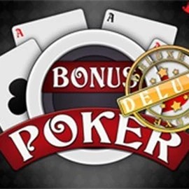 Bonus Poker Deluxe - 3 Hands logo by RTG (Reel Time Gaming) at Big Lucky Casino