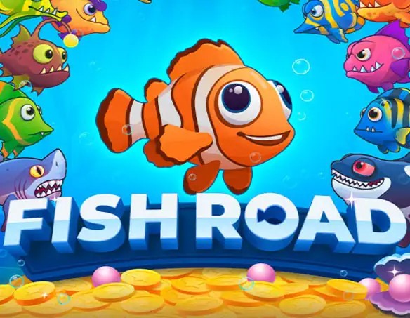 Fish Road logo by InOut at Big Lucky Casino