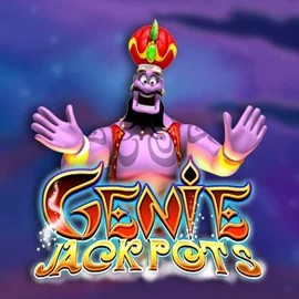 Genie Jackpots logo by Blueprint Gaming at Big Lucky Casino