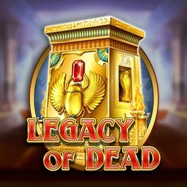 Logo of Legacy of Dead from Play'n GO at Big Lucky Casino