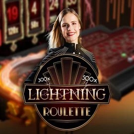 Live Casino logo of Lightning Roulette from Evolution at Big Lucky Casino