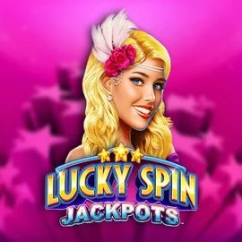 Lucky Spin Jackpots by Novomatic, showcased at big-luckycasino.net – game logo