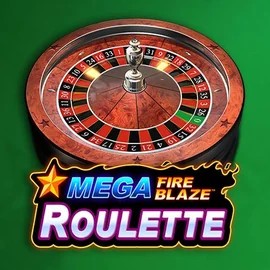 Mega Fire Blaze Roulette slot logo by Playtech at Big Lucky Casino