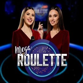 Mega Roulette logo by Pragmatic Play at Big Lucky Casino