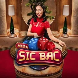Mega Sic Bac game by Pragmatic Play – logo hosted on Big Lucky Casino