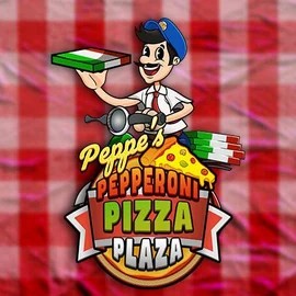 Slots logo of Peppe’s Pepperoni Pizza Plaza from Pragmatic Play at Big Lucky Casino