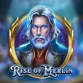 Try Rise of Merlin slot by Play'n GO on big-luckycasino.net – logo image