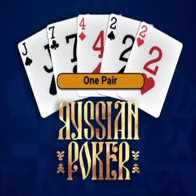 Russian Poker online game logo by OneTouch Games on big-luckycasino.net