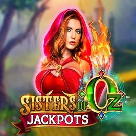 Sisters Of Oz Jackpots by Triple Edge Studios, showcased at big-luckycasino.net – game logo