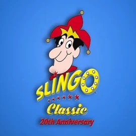 Official Casino Games logo: Slingo Classic 20th Anniversary by Slingo at Big Lucky Casino