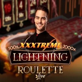 Live Casino logo of XXXtreme Lightning Roulette from Evolution at Big Lucky Casino